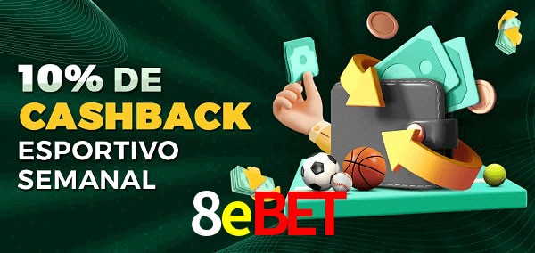 10% de bônus de cashback na 8ebet